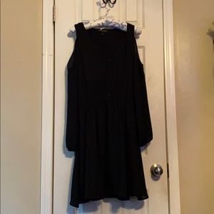 Banana republic cold shoulder dress